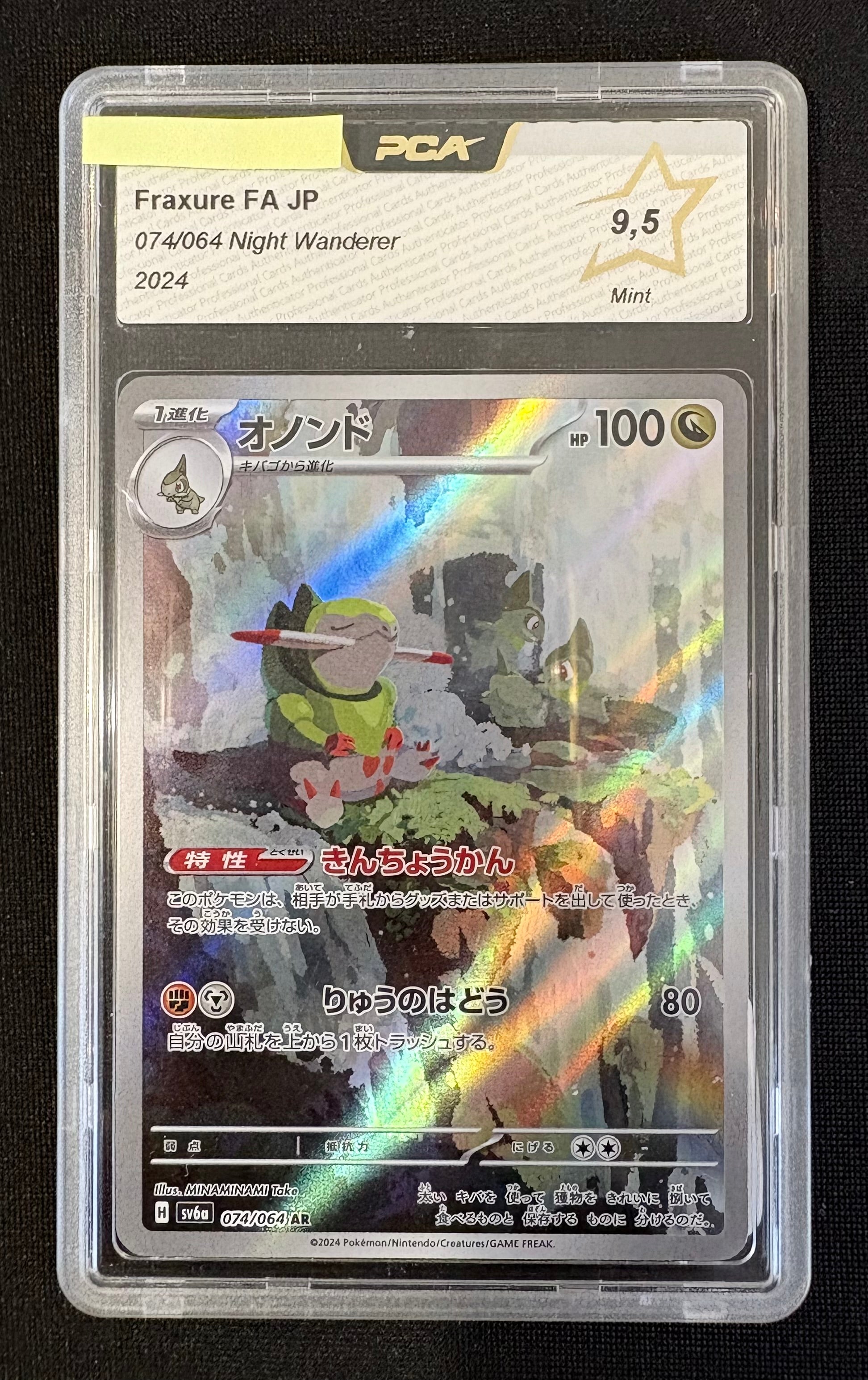 Incisache AR 074/064 – PCA 9.5 Mint – Night Wanderer (JP)