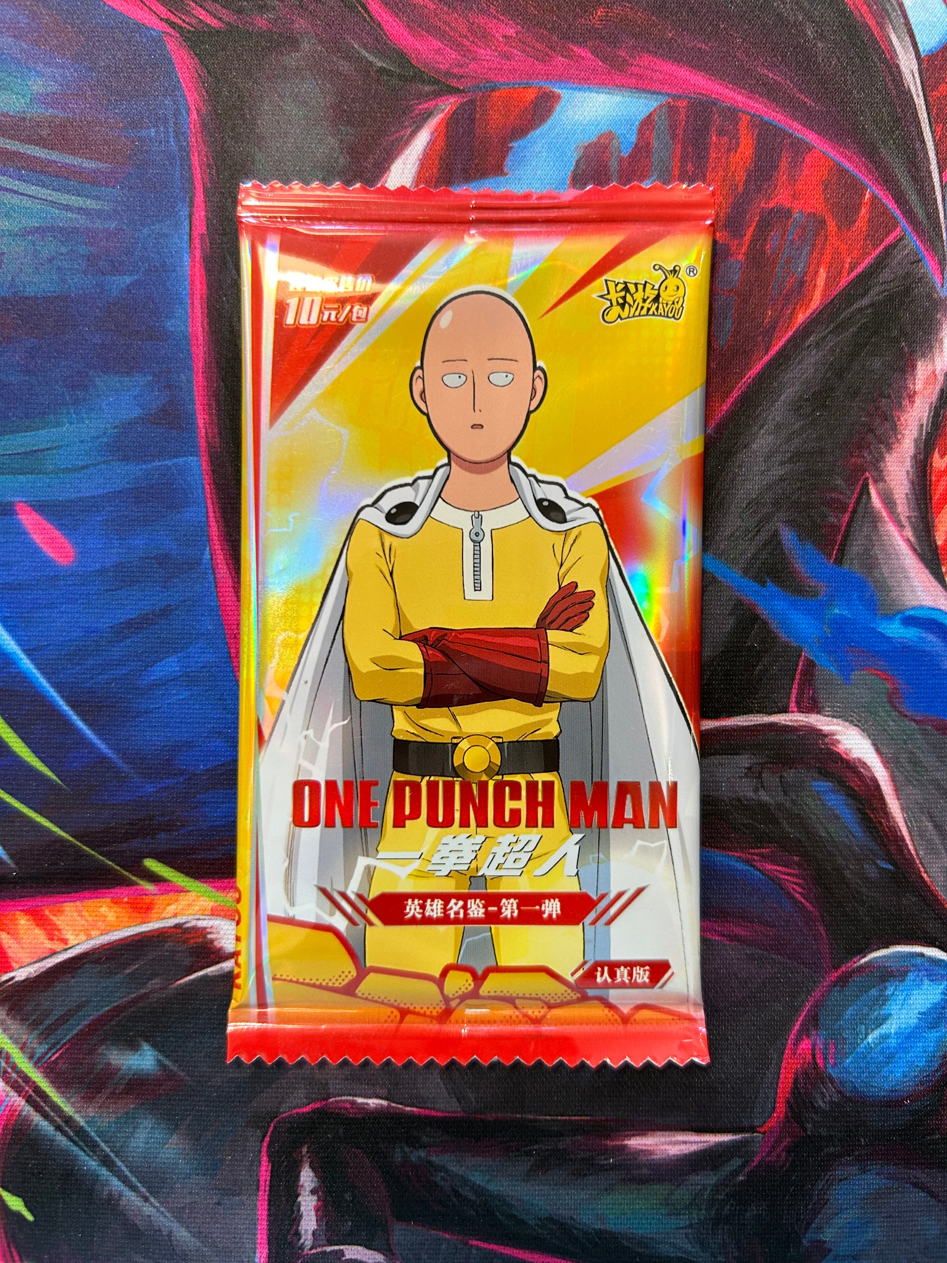 Booster Cartes de Collection – One Punch Man (Édition Asie)