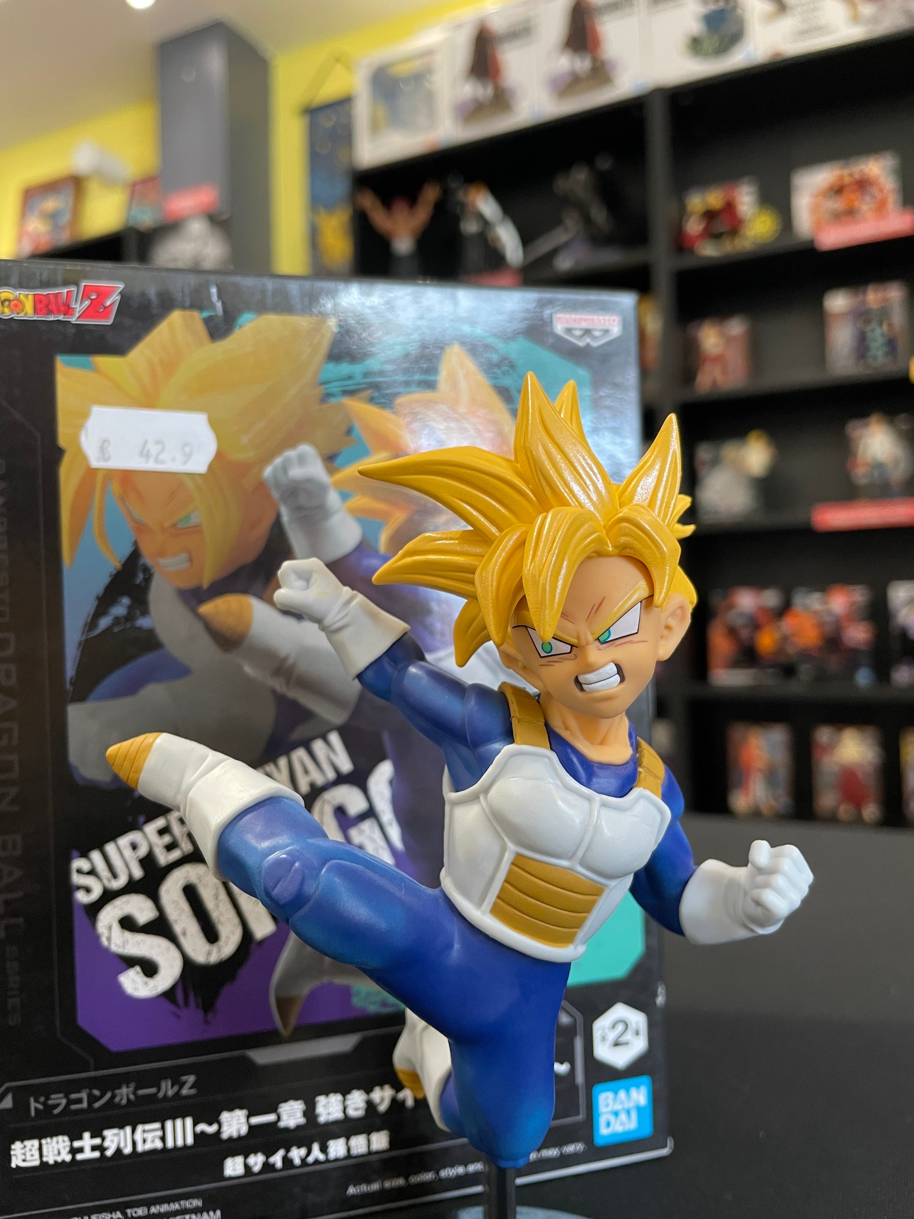 Figurine Trunks Super Saiyan – Dragon Ball Z – Banpresto