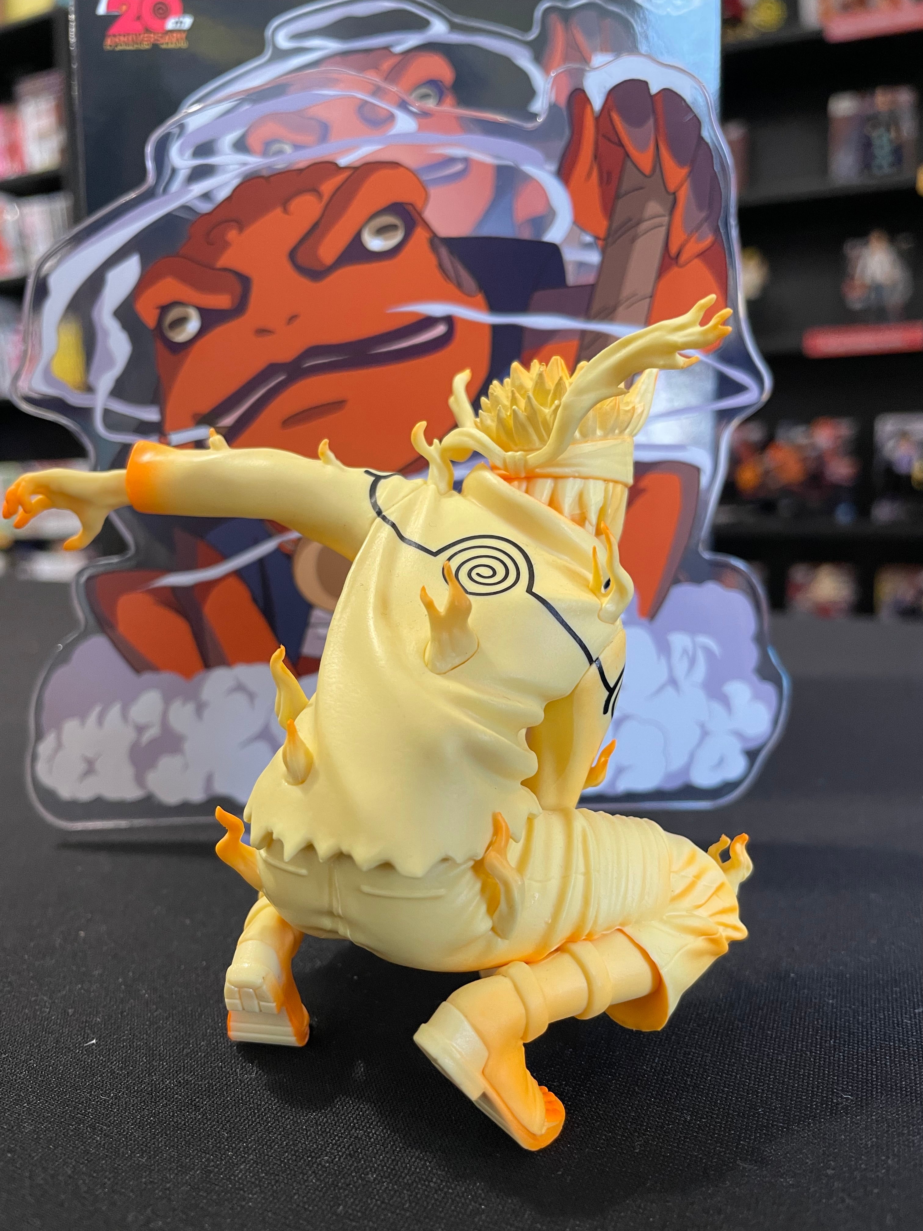 Figurine Naruto Uzumaki – Mode Ermite – Naruto Shippuden – Édition 20ᵉ Anniversaire – Banpresto