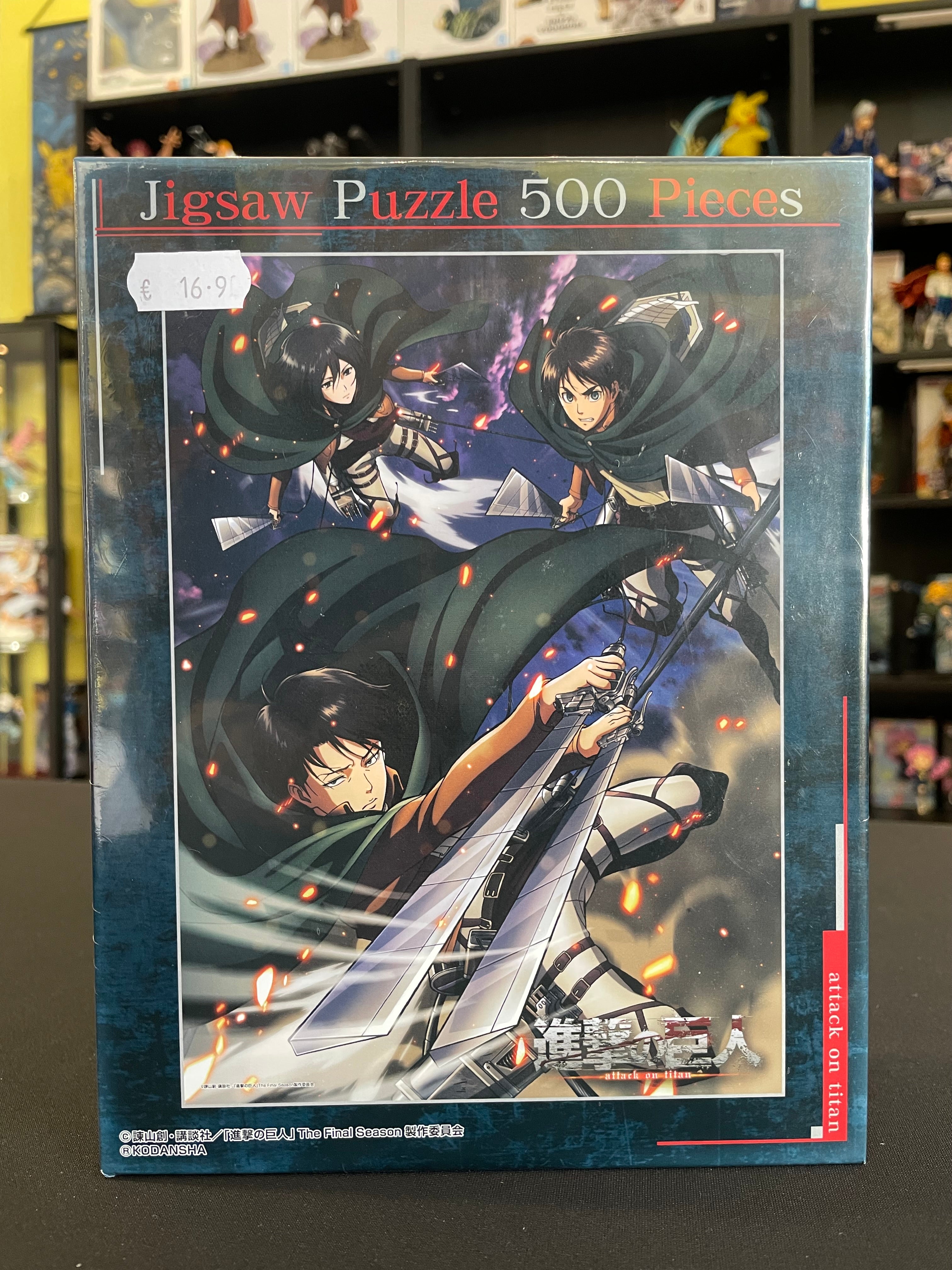 Puzzle 500 pièces – L’Attaque des Titans (Attack on Titan)