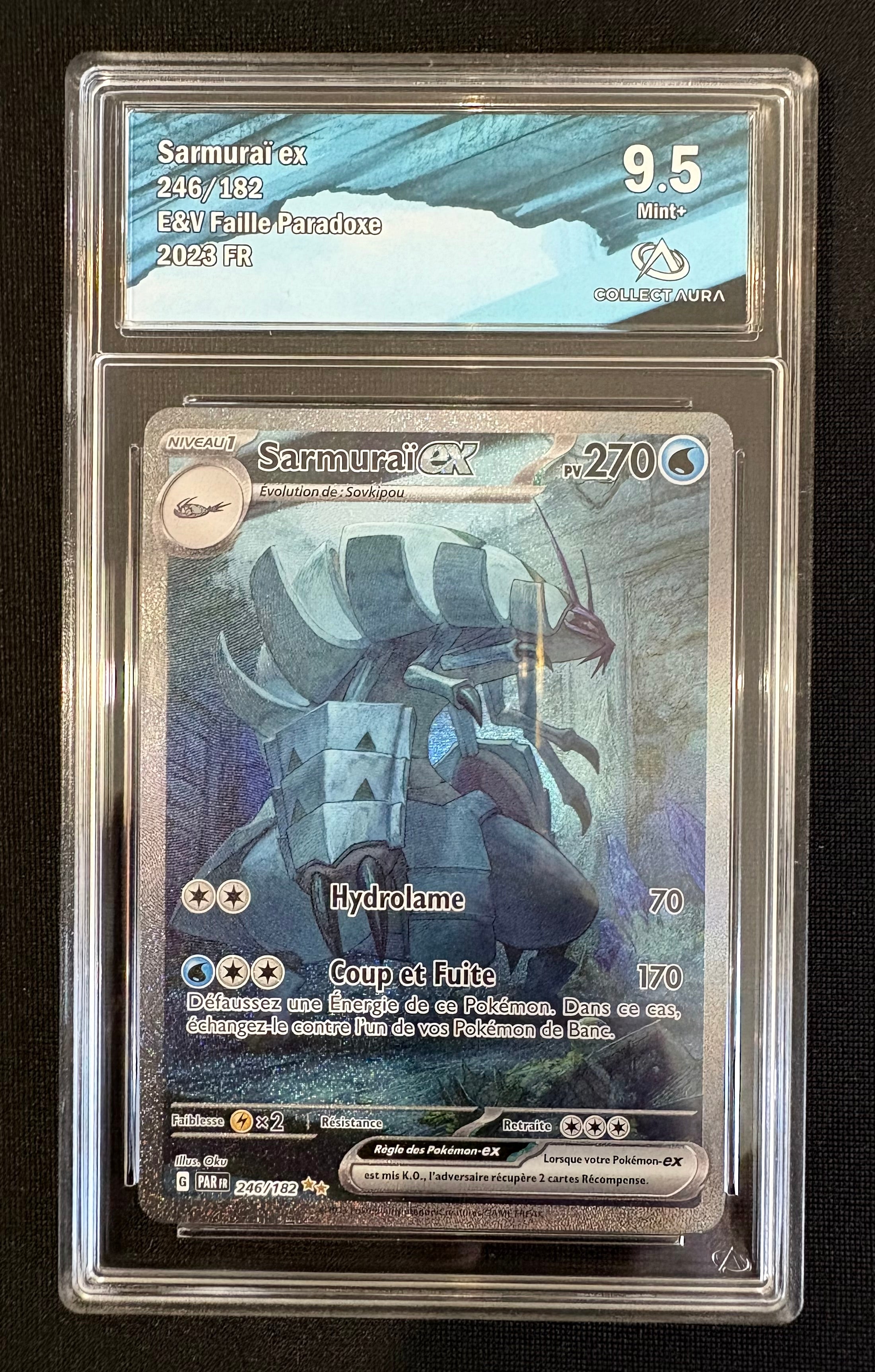 Sarmuraï ex 246/182 – Grade 9.5 Mint+ – Faille Paradoxe (FR)