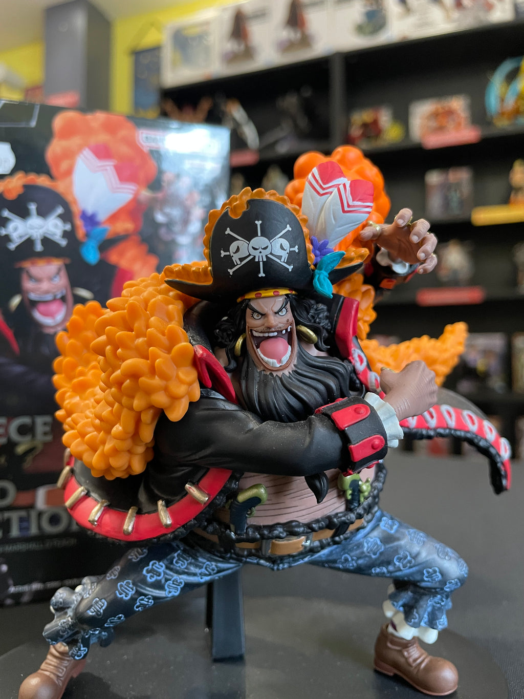 Figurine Barbe Noire (Marshall D. Teach) – One Piece – Battle Record Collection – Banpresto