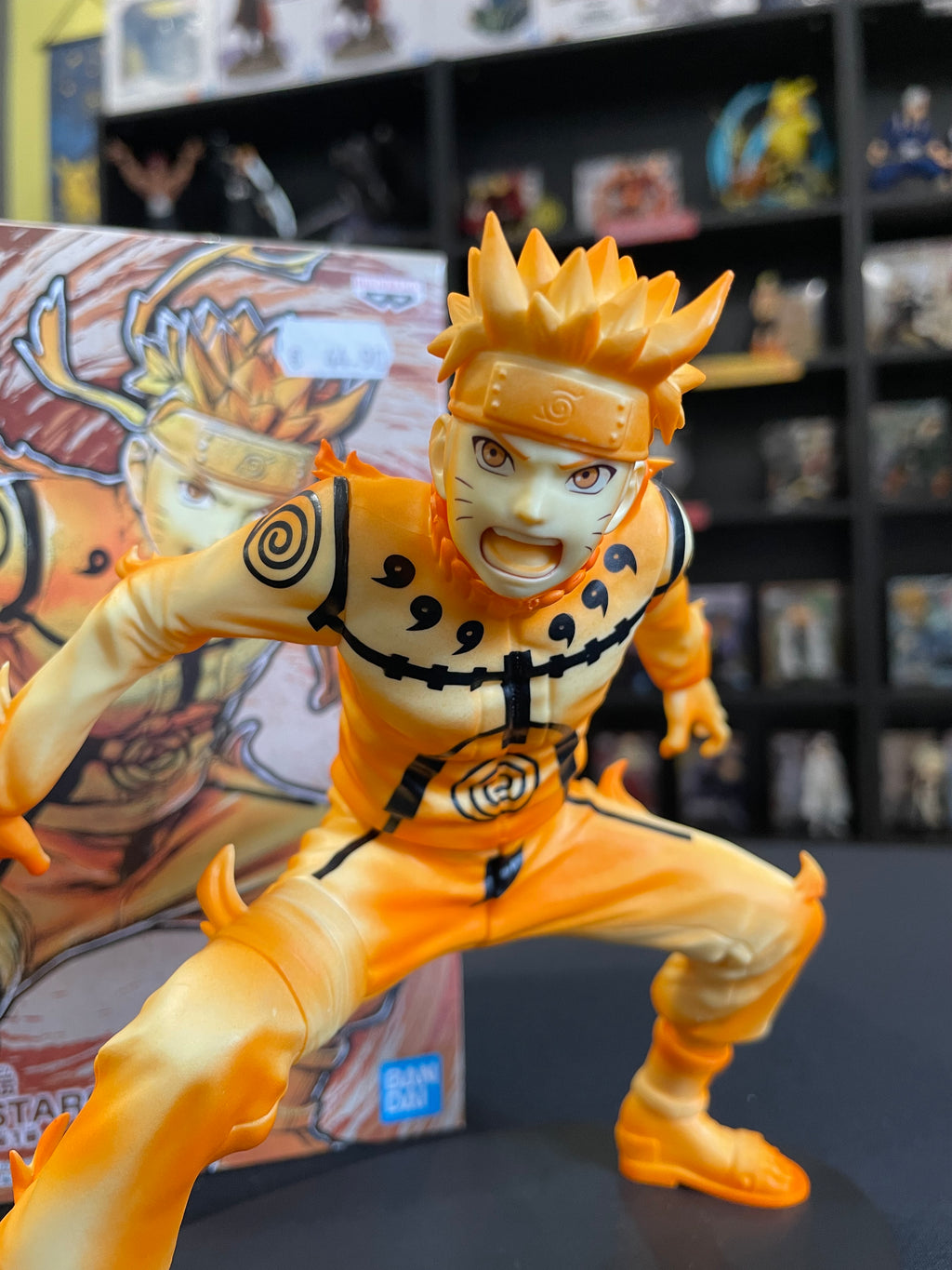 Figurine Naruto Uzumaki – Mode Kurama – Naruto Shippuden – Vibration Stars – Banpresto