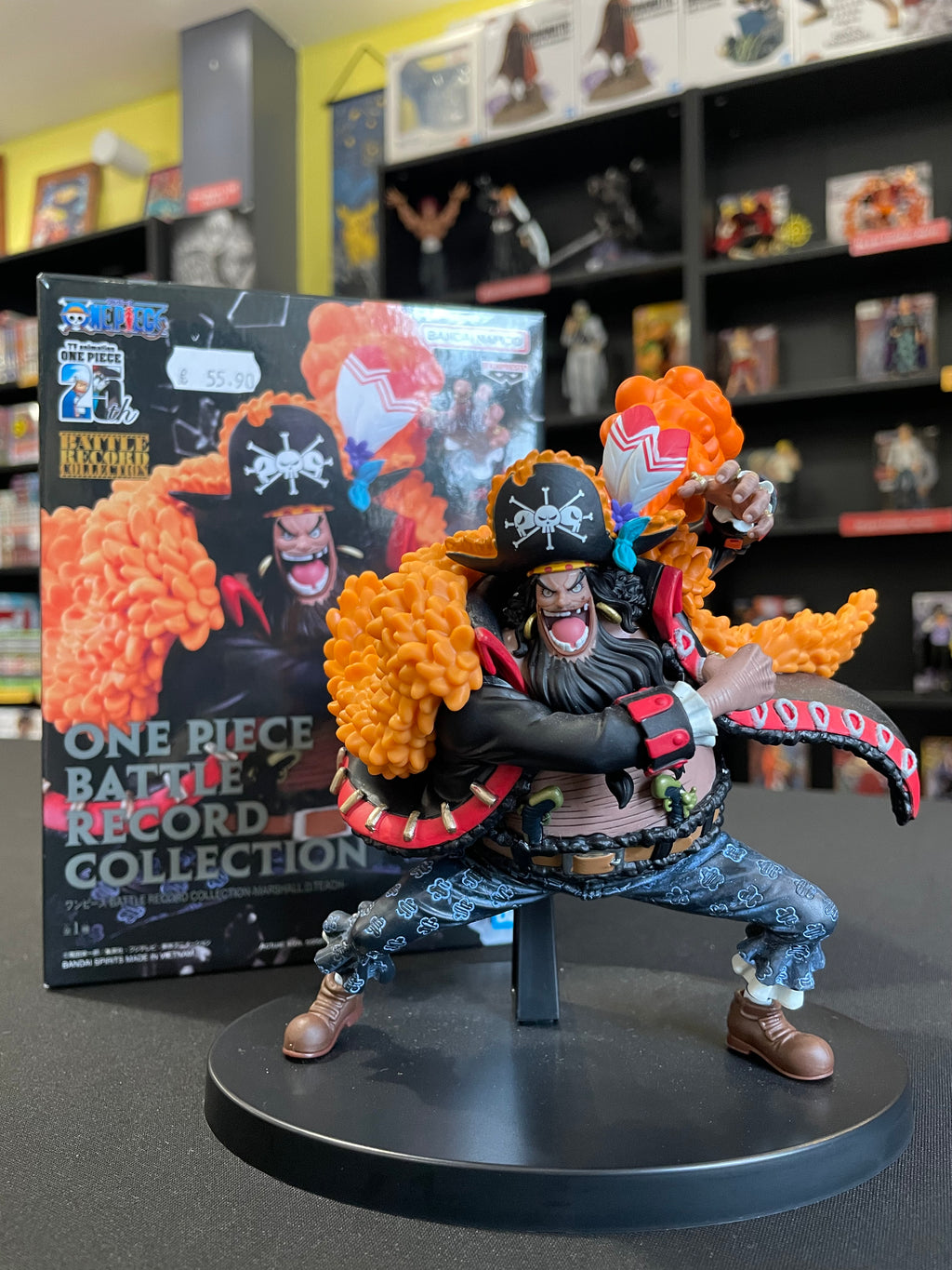 Figurine Barbe Noire (Marshall D. Teach) – One Piece – Battle Record Collection – Banpresto