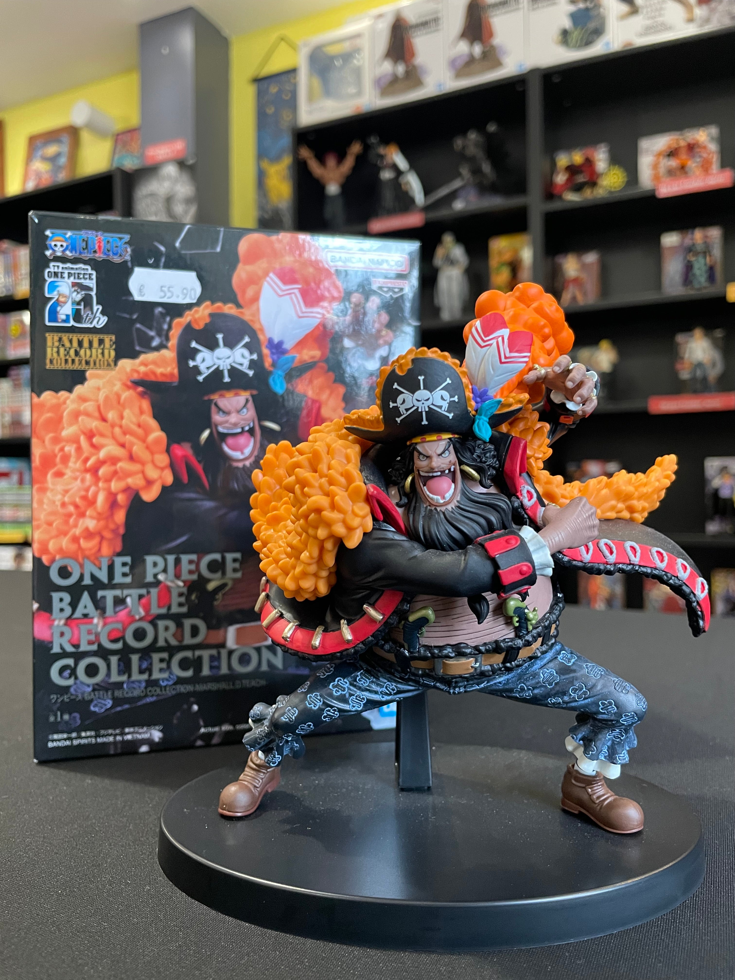 Figurine Barbe Noire (Marshall D. Teach) – One Piece – Battle Record Collection – Banpresto