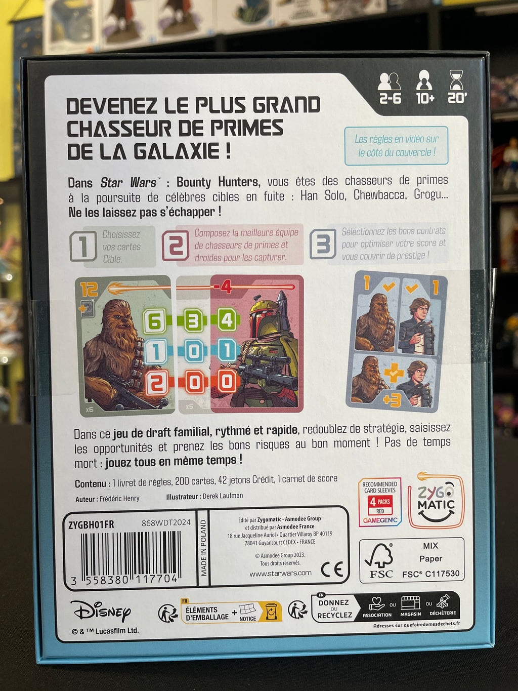 Star Wars – Bounty Hunters (Jeu de stratégie rapide)
