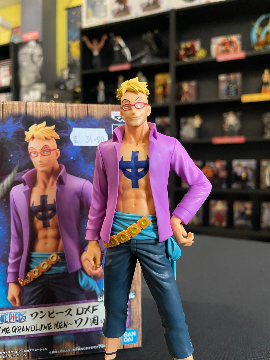 Figurine Marco – One Piece – DXF The Grandline Men – Banpresto