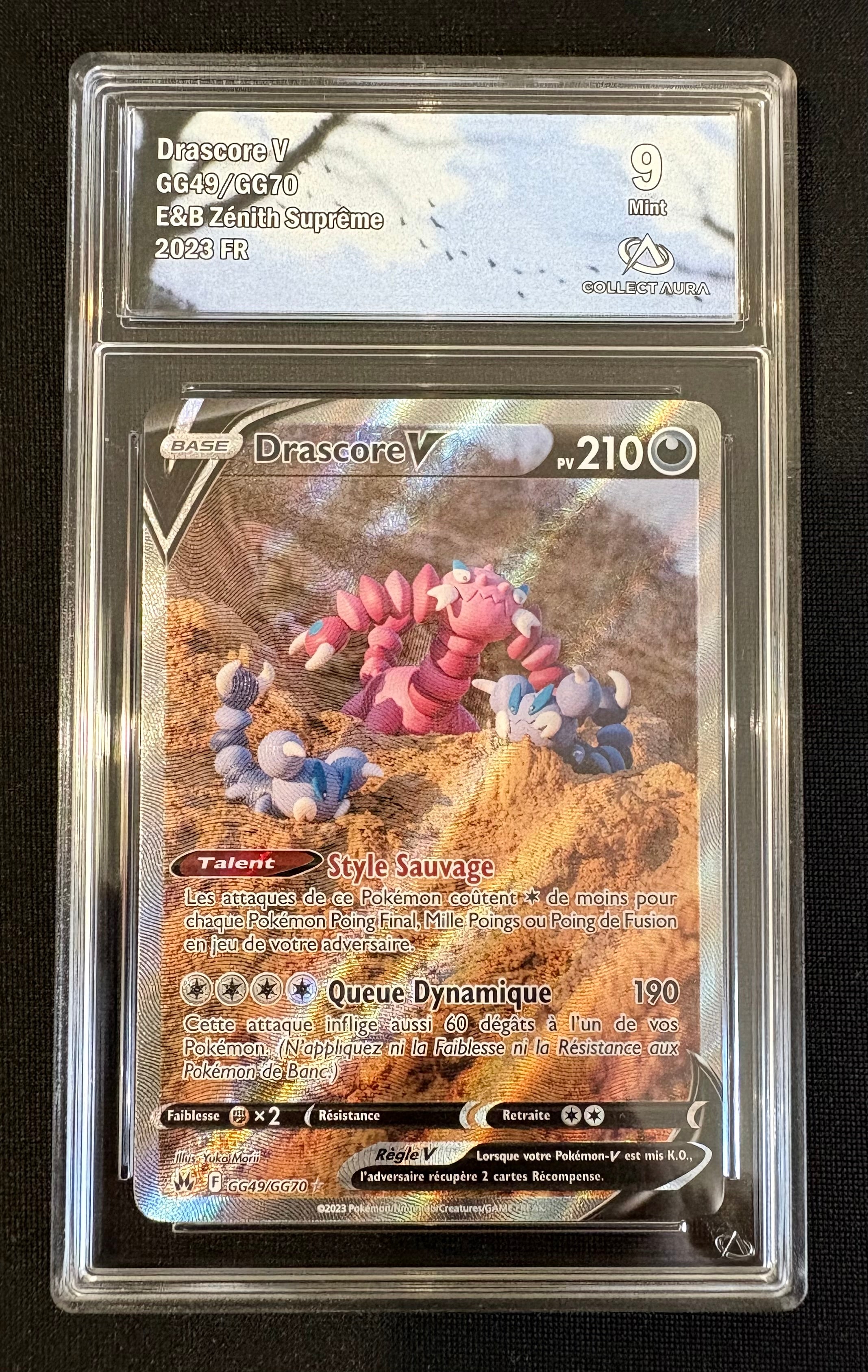 Drascore V GG49/GG70 – Grade 9 Mint – Zénith Suprême (FR)