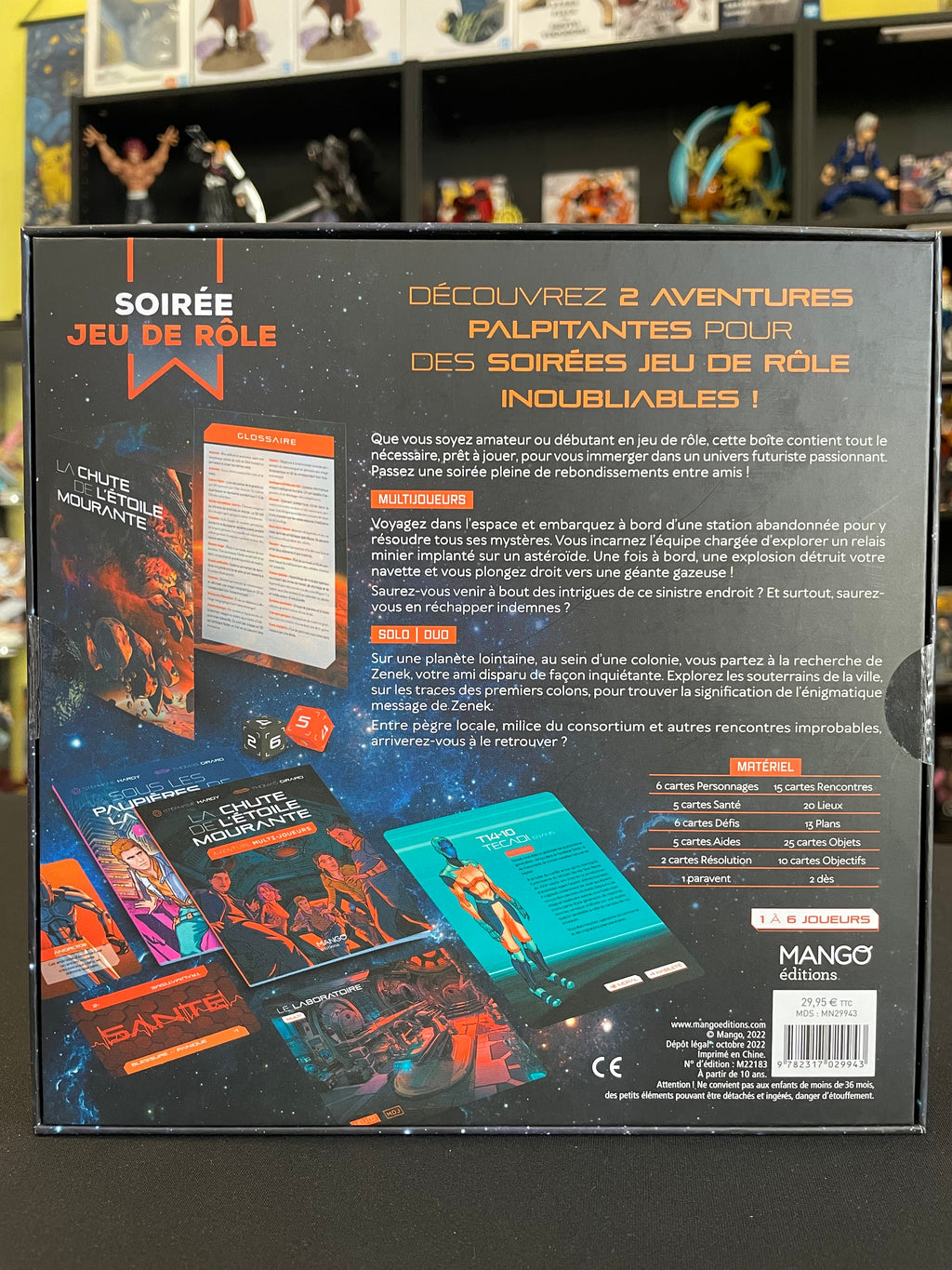 La Chute de l’Étoile Mourante – Soirée Jeu de Rôle (Mango Éditions)