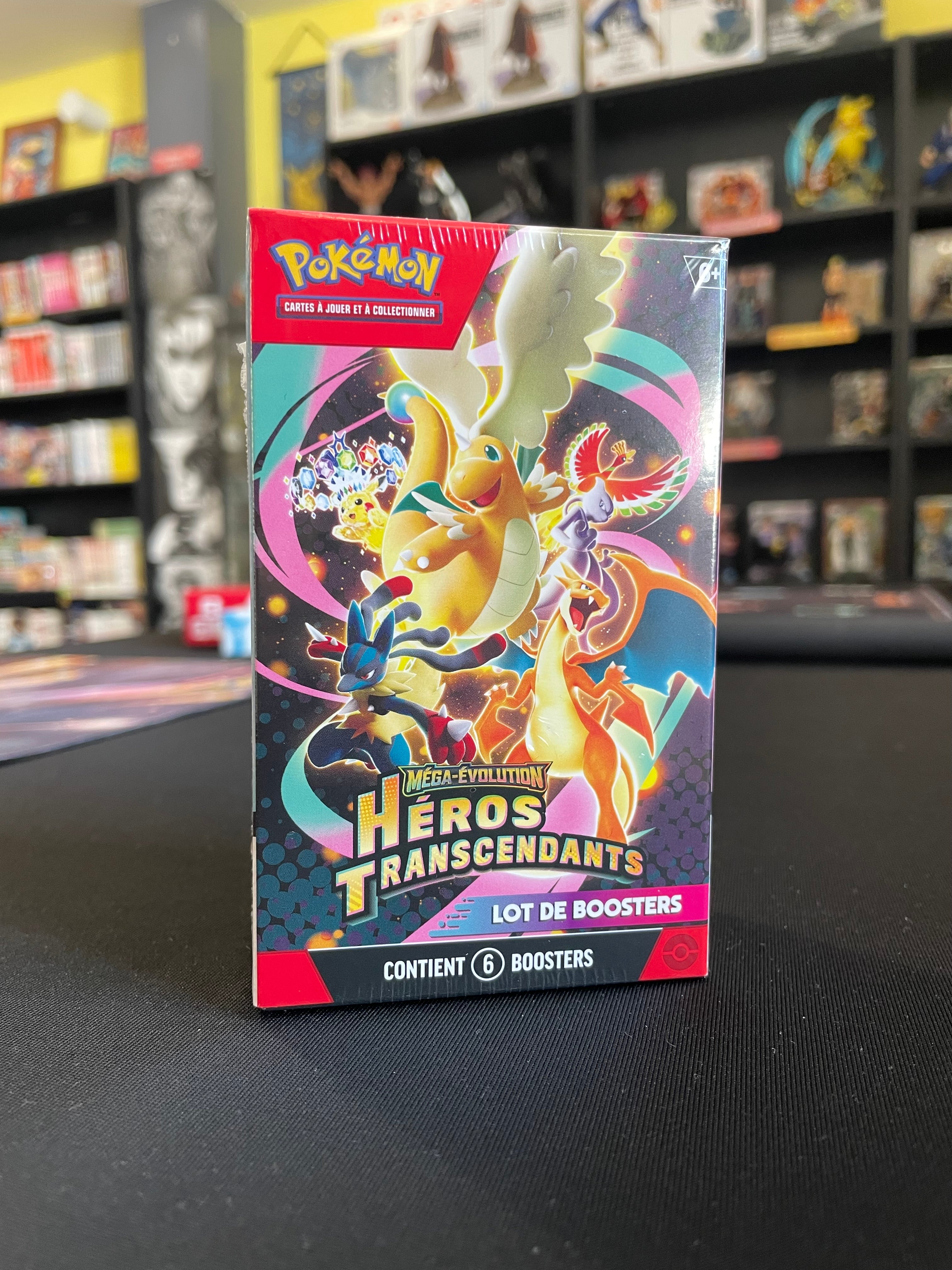 Bundle Pokémon – Méga-Évolution : Héros Transcendants (x6 boosters)