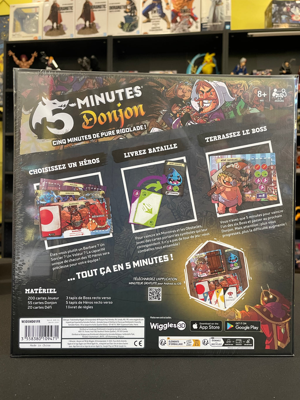 5 Minutes Donjon – Jeu coopératif rapide et chaotique