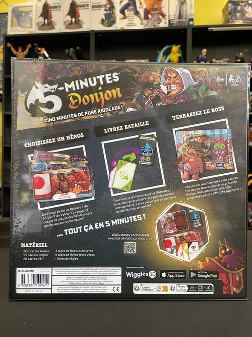 5 Minutes Donjon – Jeu coopératif rapide et chaotique